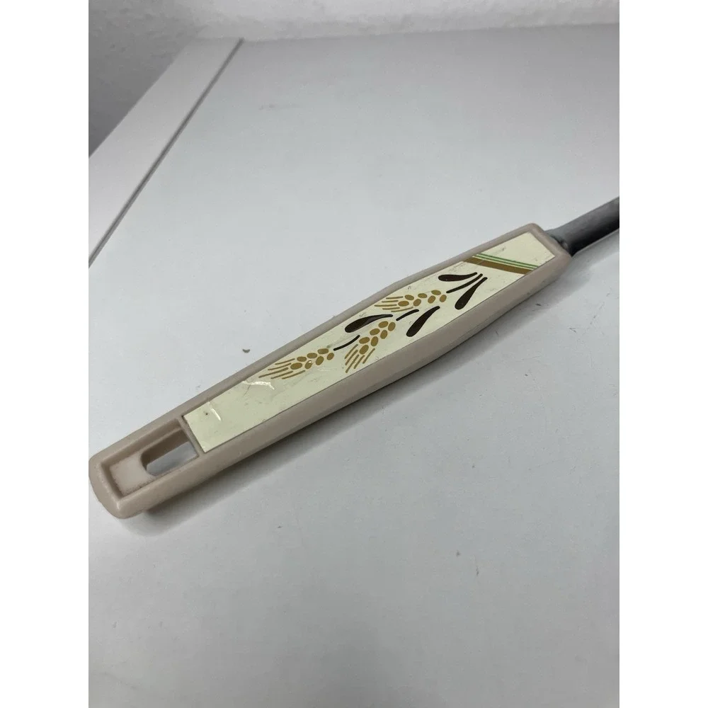 Vintage Unbranded Wheat Print Soup Ladle 11